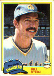 1981 Topps Baseball Cards      532     Bill Stein
